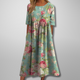 Gail | Women's Relaxed Fit Floral Midi Dress