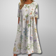 Gail | Women's Relaxed Fit Floral Midi Dress