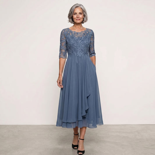 Georgiana | Women's Elegant Lace Occasion Dress