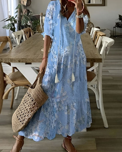 Marguerite | Women's Oversized Boho Cover-Up Maxi Dress