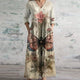 Kristen | Women's Elegant Retro Maxi Dress