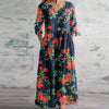 Evangeline | Women's Vintage-Inspired Retro Maxi Dress