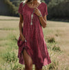 Rosalind | Women's Boho Chic Flowy Summer Dress